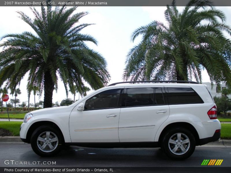 Alabaster White / Macadamia 2007 Mercedes-Benz GL 450