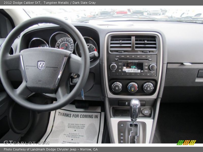 Tungsten Metallic / Dark Slate Gray 2012 Dodge Caliber SXT