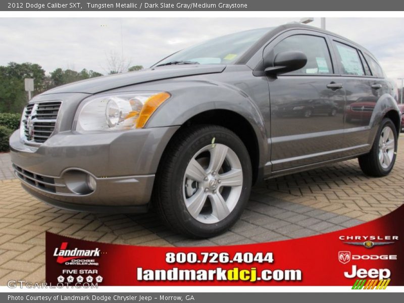 Tungsten Metallic / Dark Slate Gray/Medium Graystone 2012 Dodge Caliber SXT