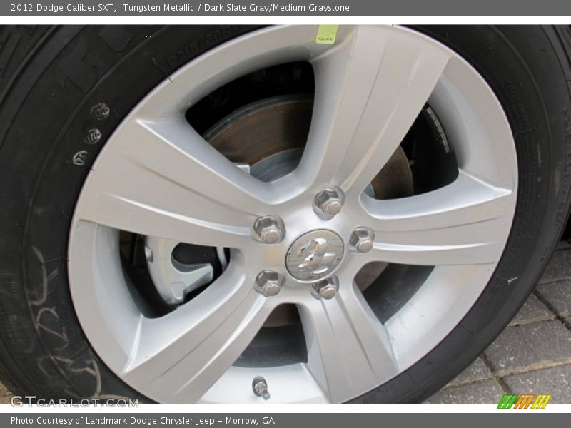 Tungsten Metallic / Dark Slate Gray/Medium Graystone 2012 Dodge Caliber SXT