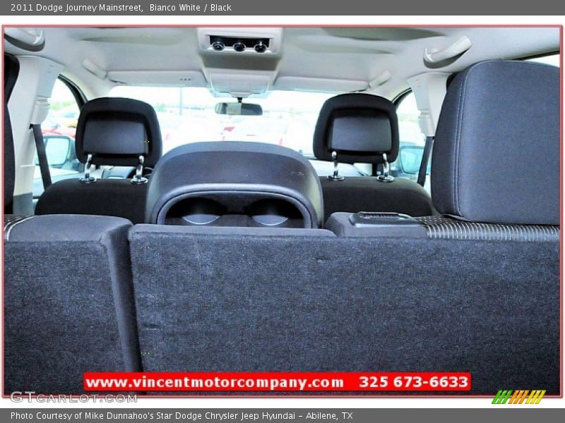 Bianco White / Black 2011 Dodge Journey Mainstreet