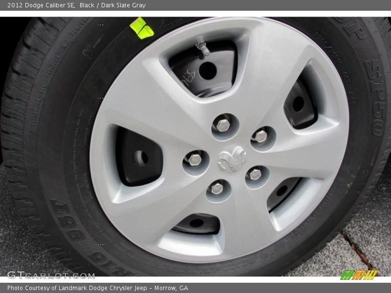 Black / Dark Slate Gray 2012 Dodge Caliber SE