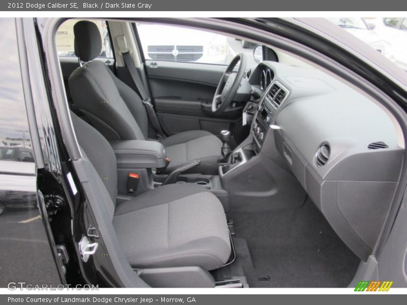 Black / Dark Slate Gray 2012 Dodge Caliber SE