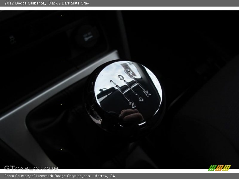 Black / Dark Slate Gray 2012 Dodge Caliber SE