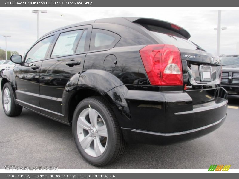 Black / Dark Slate Gray 2012 Dodge Caliber SXT