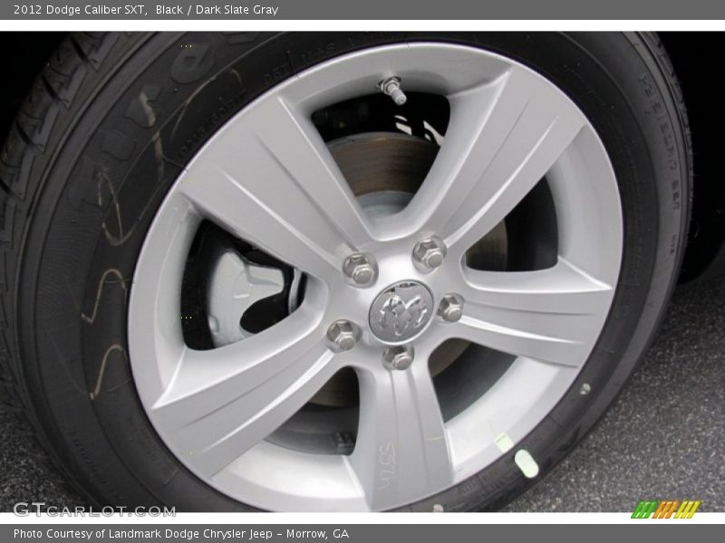 Black / Dark Slate Gray 2012 Dodge Caliber SXT