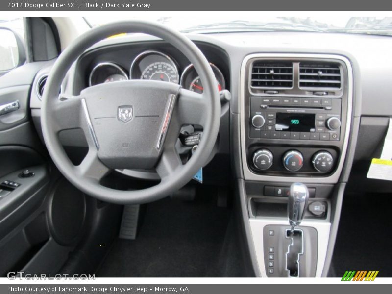 Black / Dark Slate Gray 2012 Dodge Caliber SXT
