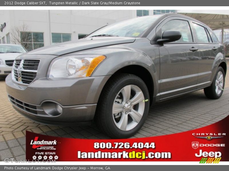 Tungsten Metallic / Dark Slate Gray/Medium Graystone 2012 Dodge Caliber SXT