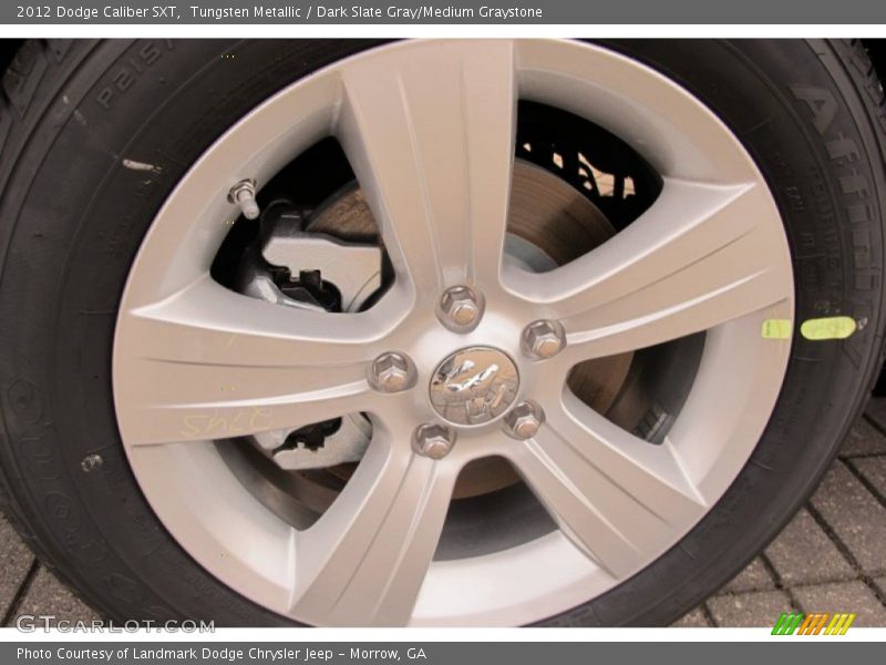 Tungsten Metallic / Dark Slate Gray/Medium Graystone 2012 Dodge Caliber SXT