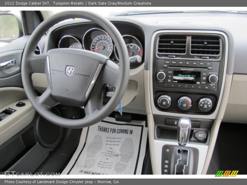 Tungsten Metallic / Dark Slate Gray/Medium Graystone 2012 Dodge Caliber SXT