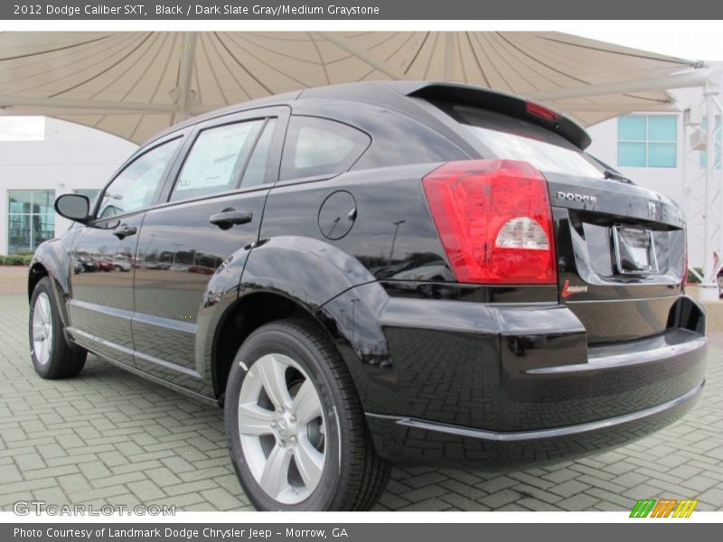 Black / Dark Slate Gray/Medium Graystone 2012 Dodge Caliber SXT