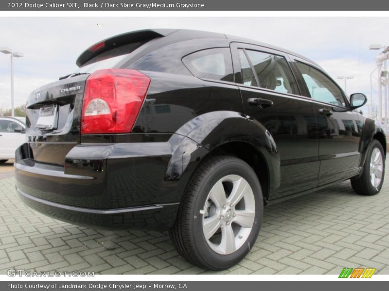 Black / Dark Slate Gray/Medium Graystone 2012 Dodge Caliber SXT