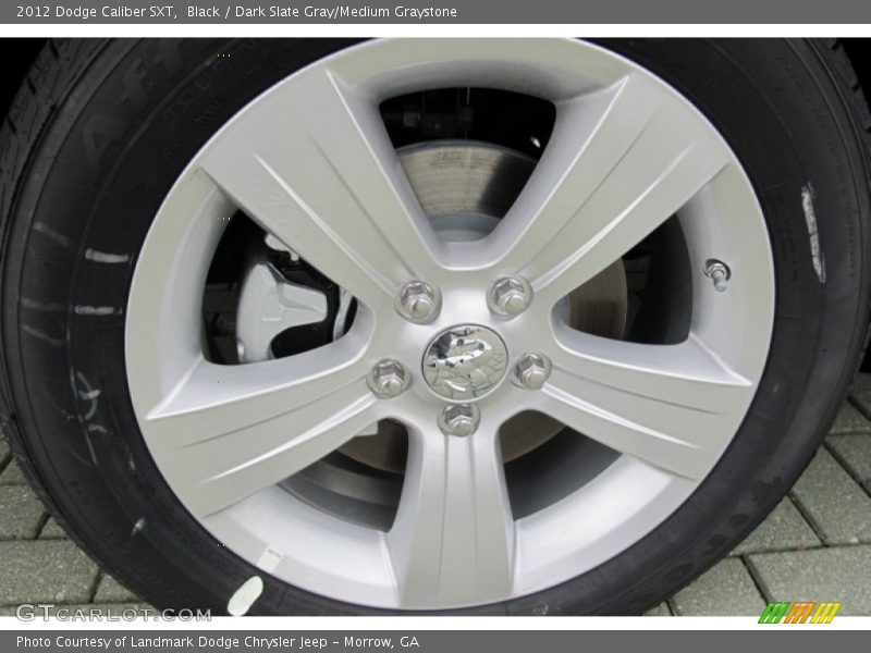 Black / Dark Slate Gray/Medium Graystone 2012 Dodge Caliber SXT