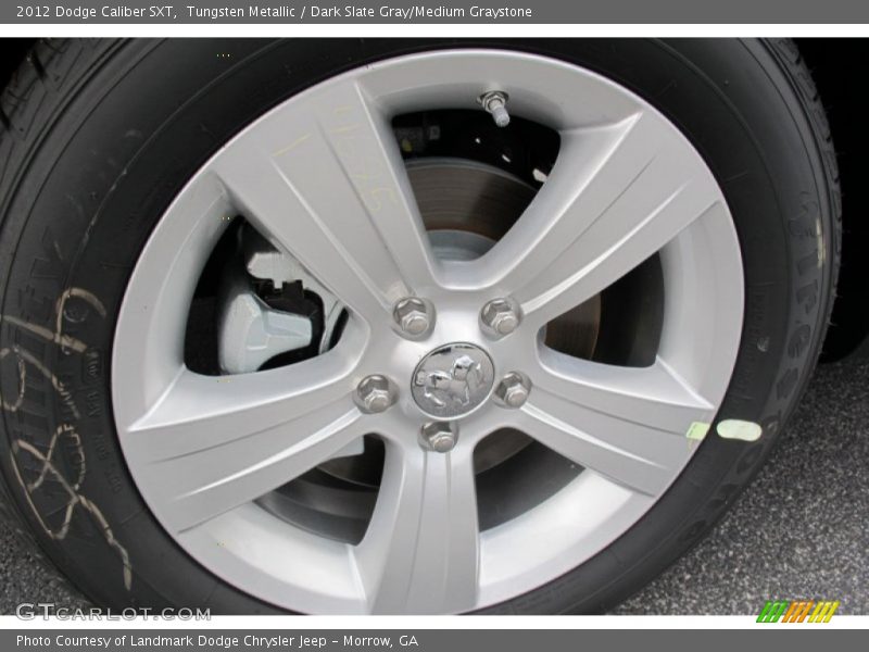 Tungsten Metallic / Dark Slate Gray/Medium Graystone 2012 Dodge Caliber SXT