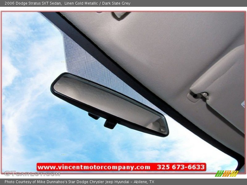 Linen Gold Metallic / Dark Slate Grey 2006 Dodge Stratus SXT Sedan