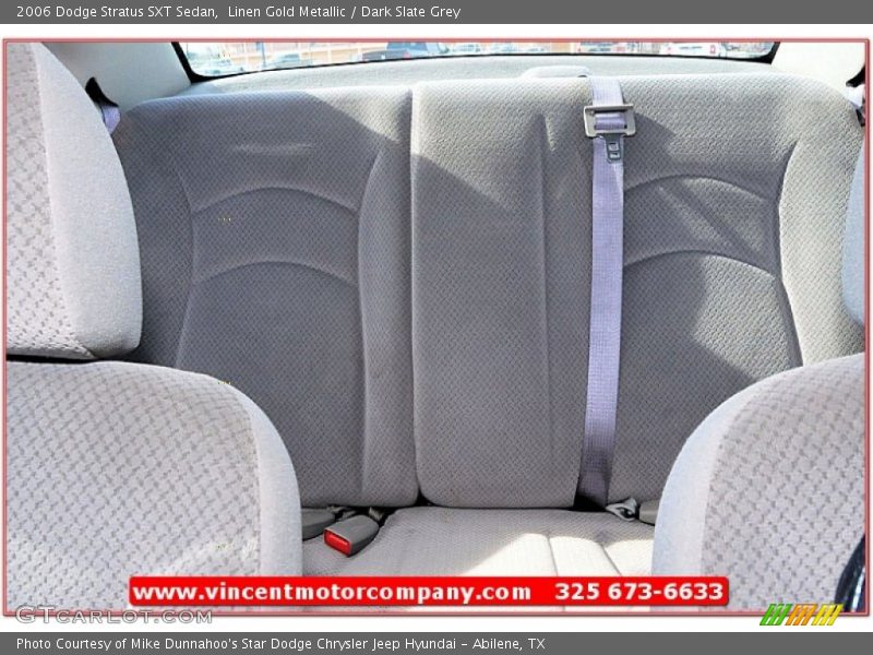 Linen Gold Metallic / Dark Slate Grey 2006 Dodge Stratus SXT Sedan