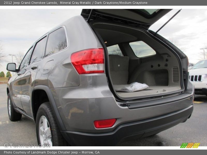 Mineral Gray Metallic / Dark Graystone/Medium Graystone 2012 Jeep Grand Cherokee Laredo