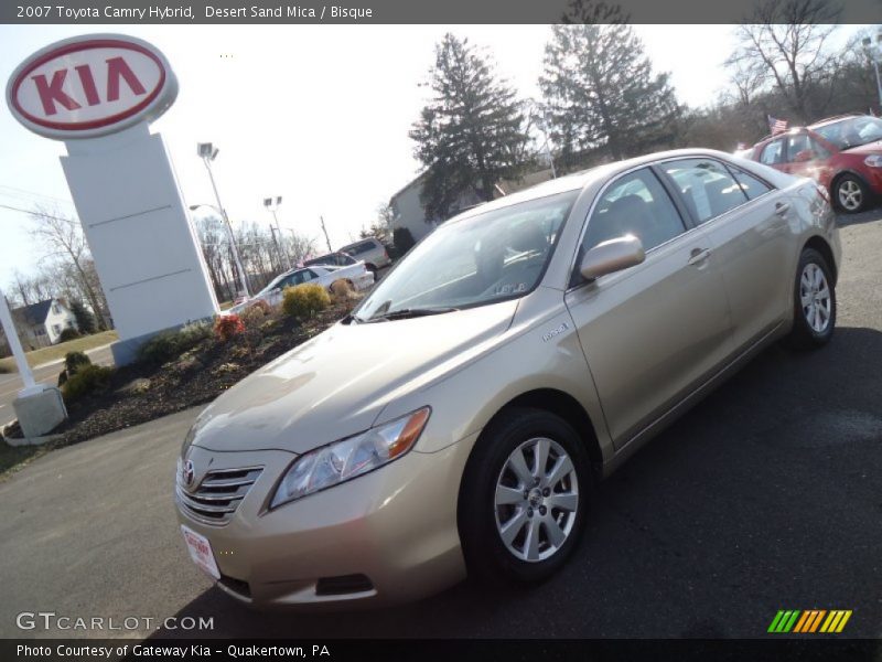 Desert Sand Mica / Bisque 2007 Toyota Camry Hybrid