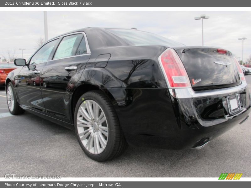 Gloss Black / Black 2012 Chrysler 300 Limited