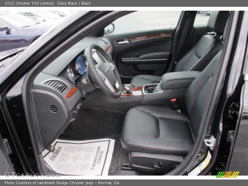 Gloss Black / Black 2012 Chrysler 300 Limited