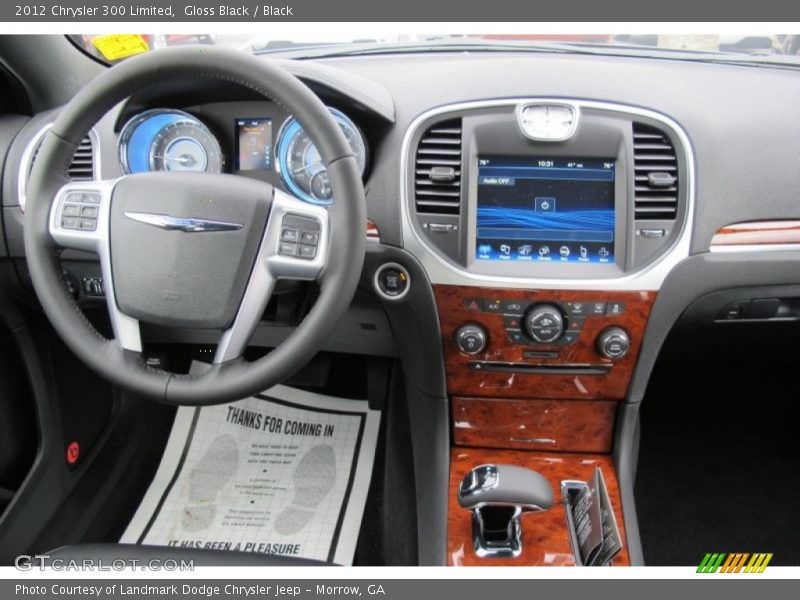 Gloss Black / Black 2012 Chrysler 300 Limited