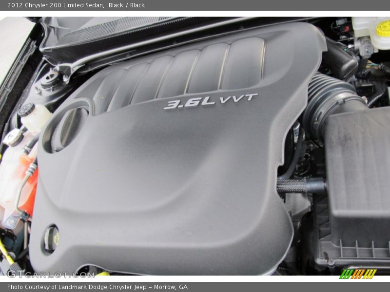 Black / Black 2012 Chrysler 200 Limited Sedan