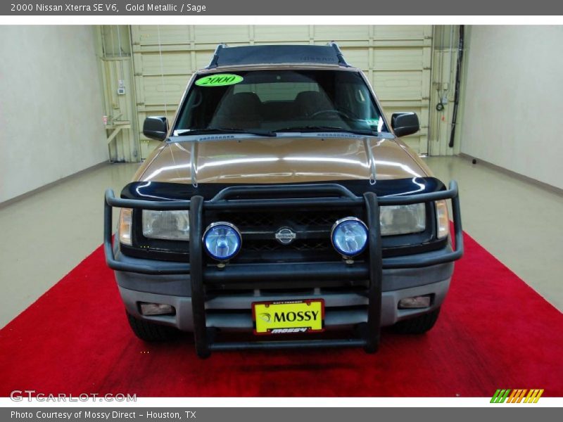 Gold Metallic / Sage 2000 Nissan Xterra SE V6