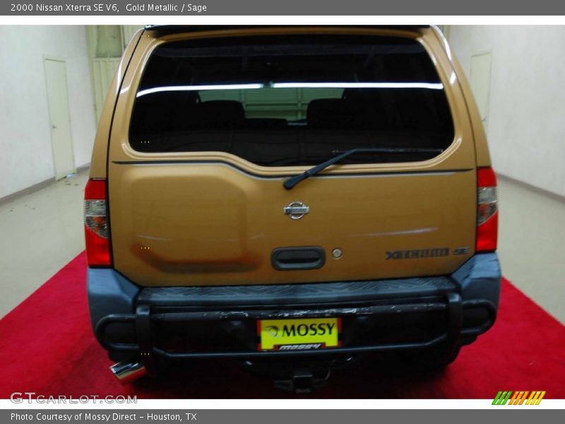 Gold Metallic / Sage 2000 Nissan Xterra SE V6