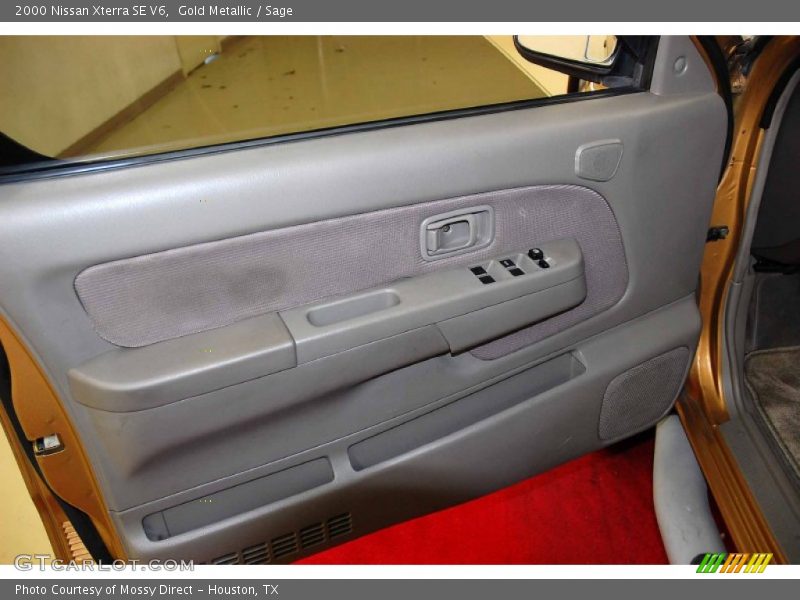 Gold Metallic / Sage 2000 Nissan Xterra SE V6