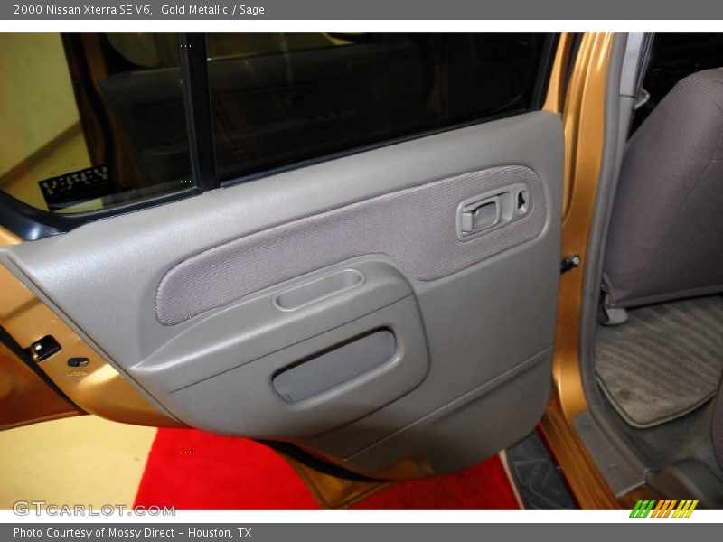 Gold Metallic / Sage 2000 Nissan Xterra SE V6
