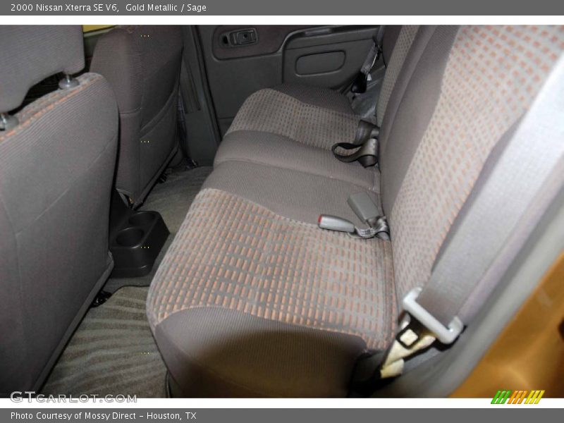 Gold Metallic / Sage 2000 Nissan Xterra SE V6