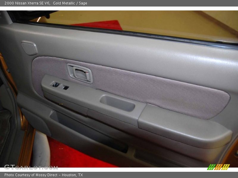 Gold Metallic / Sage 2000 Nissan Xterra SE V6