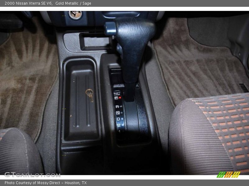 Gold Metallic / Sage 2000 Nissan Xterra SE V6