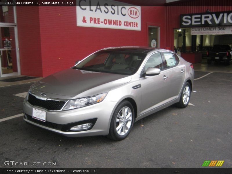 Satin Metal / Beige 2012 Kia Optima EX