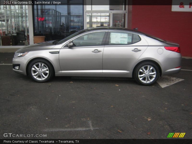 Satin Metal / Beige 2012 Kia Optima EX