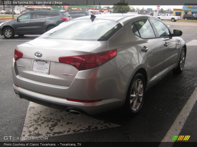 Satin Metal / Beige 2012 Kia Optima EX