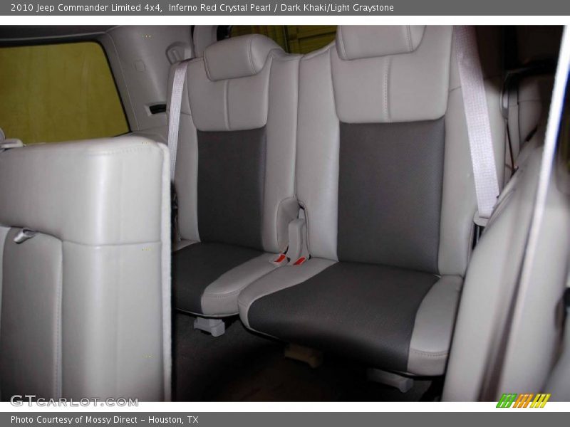 Inferno Red Crystal Pearl / Dark Khaki/Light Graystone 2010 Jeep Commander Limited 4x4