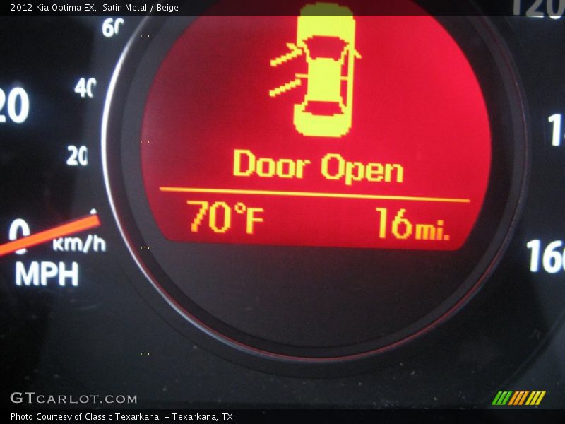 Satin Metal / Beige 2012 Kia Optima EX