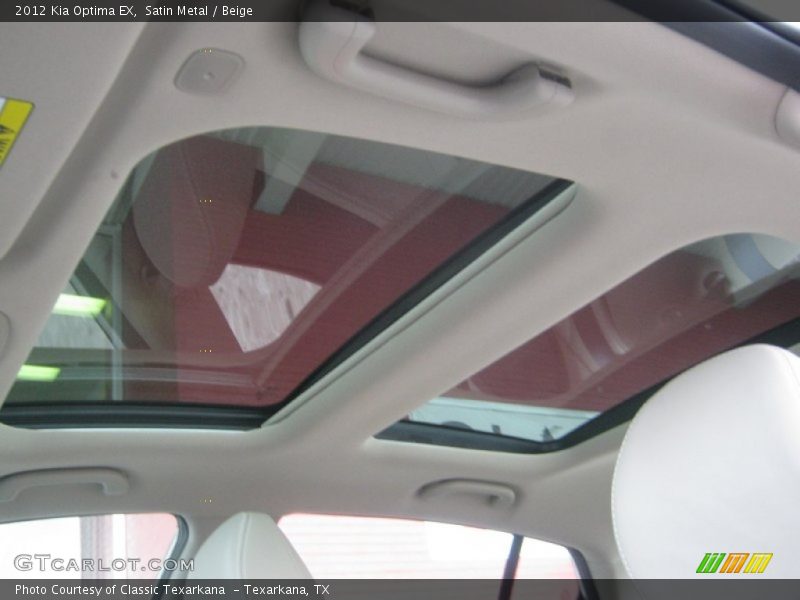 Satin Metal / Beige 2012 Kia Optima EX