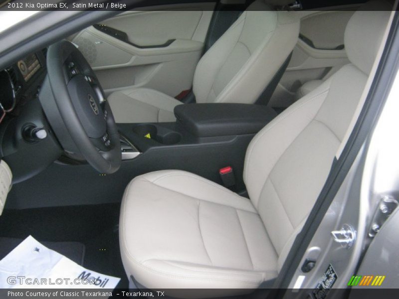 Satin Metal / Beige 2012 Kia Optima EX