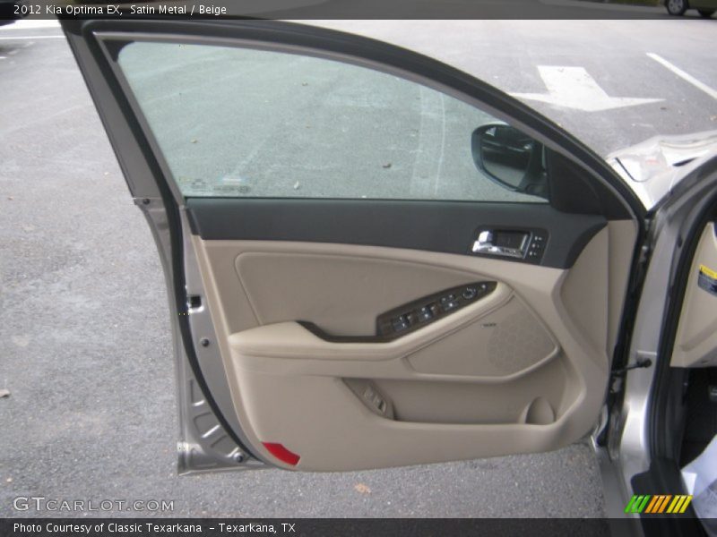 Satin Metal / Beige 2012 Kia Optima EX