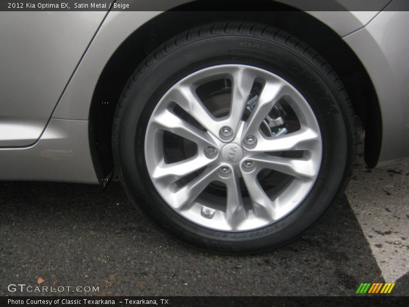 Satin Metal / Beige 2012 Kia Optima EX