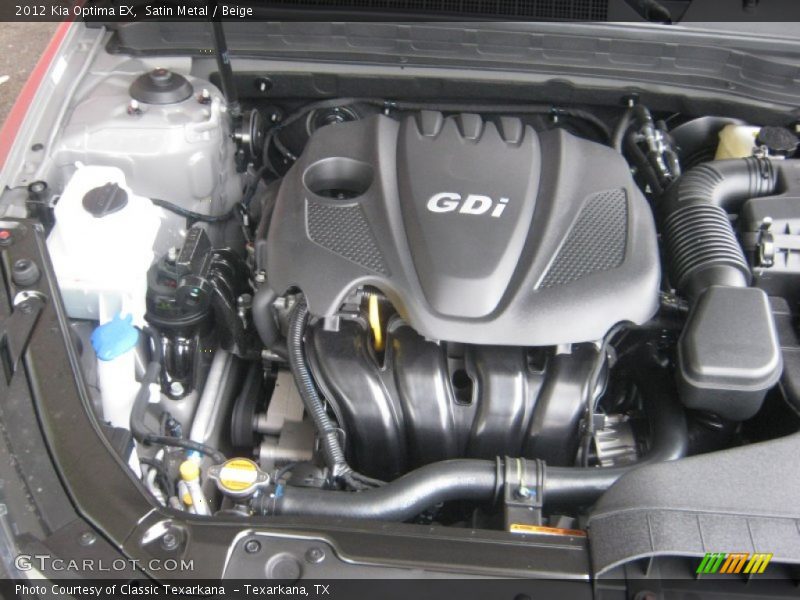 Satin Metal / Beige 2012 Kia Optima EX