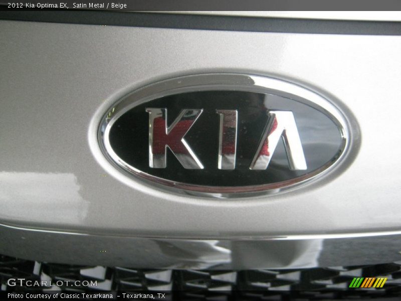 Satin Metal / Beige 2012 Kia Optima EX