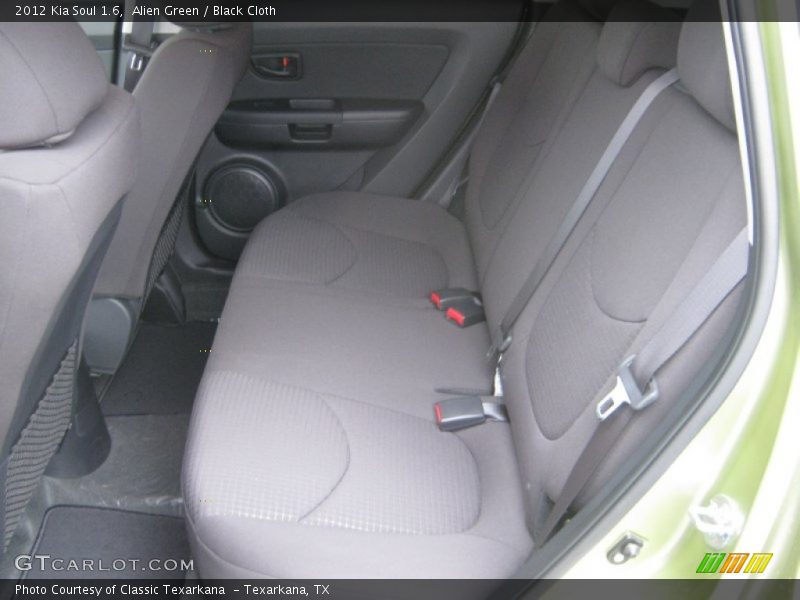 Alien Green / Black Cloth 2012 Kia Soul 1.6