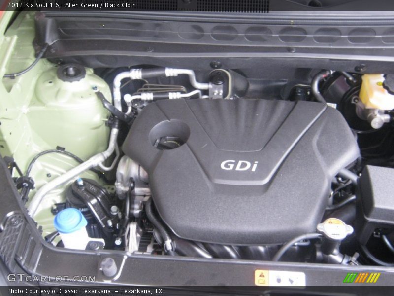 Alien Green / Black Cloth 2012 Kia Soul 1.6