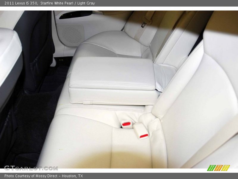 Starfire White Pearl / Light Gray 2011 Lexus IS 350