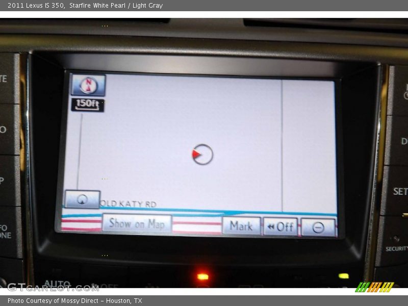 Starfire White Pearl / Light Gray 2011 Lexus IS 350