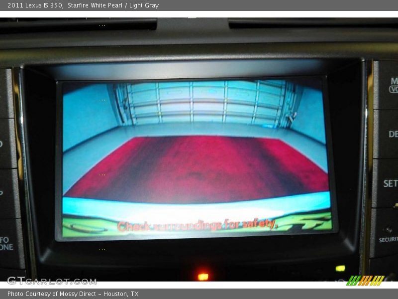 Starfire White Pearl / Light Gray 2011 Lexus IS 350