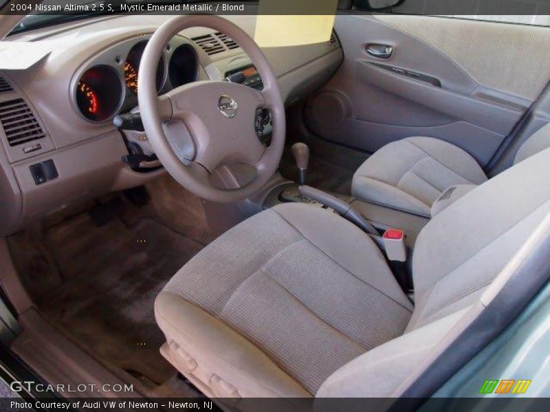 Mystic Emerald Metallic / Blond 2004 Nissan Altima 2.5 S